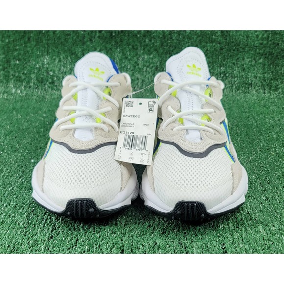 Adidas Originals Ozweego [EG8128] Men Casual Shoes White/Blue-Volt main image 10